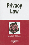 Privacy Law in a Nutshell