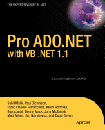 Pro ADO.NET with VB .NET 1.1