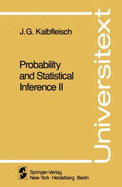 Probability and Statistical Inference II