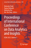 Proceedings of International Conference on Data Analytics and Insights: ICDAI 2025, Volume 2