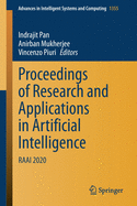 Proceedings of Research and Applications in Artificial Intelligence: Raai 2020