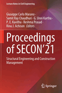 Proceedings of Secon'21: Structural Engineering and Construction Management