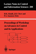 Proceedings of Workshop on Advances in Control and Its Applications
