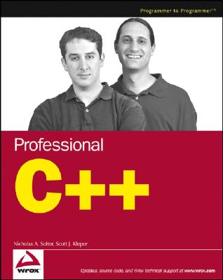 Professional C++ - Solter, Nicholas A, and Kleper, Scott J