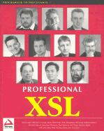 Professional Xsl - Cagle, Kurt, and Corning, Michael, and Diamond, Jason