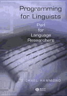 Programming for Linguists: Perl for Language Researchers