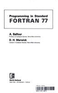Programming in Standard Fortran 77