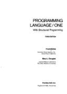 Programming Language/One: With Structured Programming - Bates, Frank, LL.