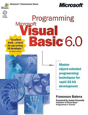 Programming Microsoft Visual Basic 6.0 - Balena, Francesco