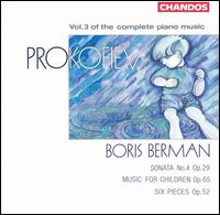 Prokofiev: Complete Piano Music, Vol. 3 - Boris Berman (piano)