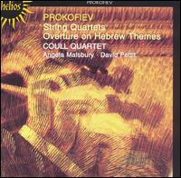 Prokofiev: String Quartets; Overture on Hebrew Themes - Angela Malsbury (clarinet)