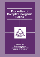 Properties of Complex Inorganic Solids