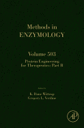 Protein Engineering for Therapeutics, Part B: Volume 503