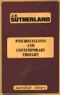 Psychoanalysis and Contemporary Thought