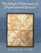 Psychological Dimensions of Organizational Behavior