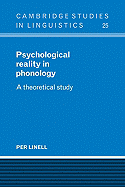 Psychological Reality in Phonology: A Theoretical Study