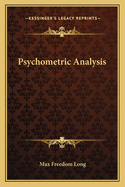 Psychometric Analysis