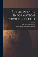 Public Affairs Information Service Bulletin