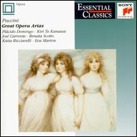 Puccini: Great Opera Arias - Eva Marton (soprano); Gillian Knight (mezzo-soprano); Jos� Carreras (tenor); Katia Ricciarelli (soprano);...