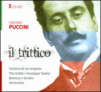 Puccini: Il Trittico - Agnese Dubbini (contralto); Alberto Albertini (baritone); Anna Marcangeli (mezzo-soprano); Carlo Bacci (bass);...