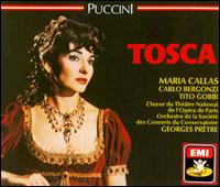 Puccini: Tosca - Carlo Bergonzi (tenor); David Sellar (treble); Giorgio Tadeo (bass); Leonardo Monreale (bass); Maria Callas (soprano);...