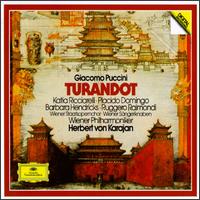Puccini: Turandot - Barbara Hendricks (vocals); Francisco Araiza (vocals); Gottfried Hornik (vocals); Heinz Zednik (vocals); Katia Ricciarelli (vocals); Piero de Palma (vocals); Pl�cido Domingo (vocals); Ruggero Raimondi (vocals); Siegmund Nimsgern (vocals)