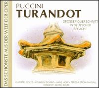 Puccini: Turandot - Christel Goltz (vocals); Hans G�nter (vocals); Heiner Horn (vocals); Horst G�nter (vocals); Jurgen Forster (vocals);...
