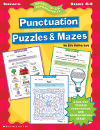 Punctuation Puzzles & Mazes (4-8) - Halverson, Jim