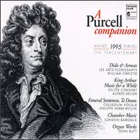 Purcell: A Purcell Companion - Agn�s Mellon (soprano); Alfred Deller (tenor); Anne-Marie Lasla (bass viol); Antoine Sicot (bass); Barbara Borden (vocals);...