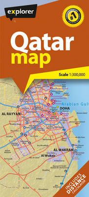 Qatar Country Map - Explorer Publishing and Distribution