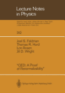 QED a proof of renormalizability