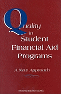 Quality in Student Financial Aid Programs: A New Approach