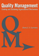 Quality Management: Creating and Sustaining Organizational Effectiveness