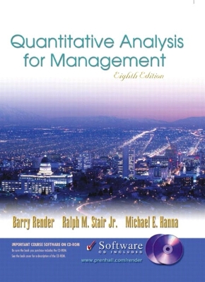 Quantitative Analysis for Management and Student CD-ROM - Render, Barry, and Stair, Ralph, and Hanna, Michael E