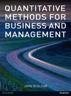 Quantitative Methods for Business and Management