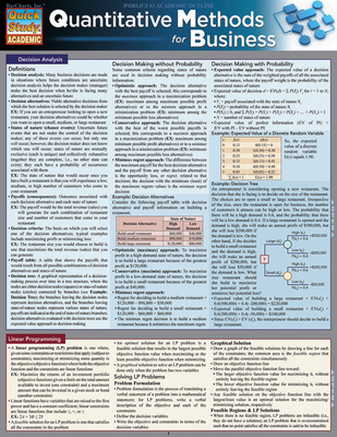 Quantitative Methods for Business - Behara, Ravi