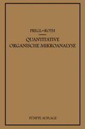 Quantitative Organische Mikroanalyse
