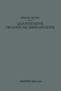 Quantitative Organische Mikroanalyse