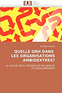 Quelle Grh Dans Les Organisations Ambidextres?