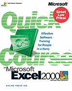 Quick Course in Microsoft Excel 2000