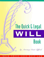 Quick & Legal Will Book
