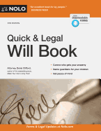 Quick & Legal Will Book
