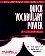 Quick Vocabulary Power: A Self-Teaching Guide