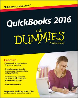 QuickBooks 2016 for Dummies - Nelson, Stephen L