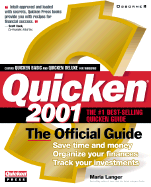 Quicken 2001: The Official Guide - Langer, Maria
