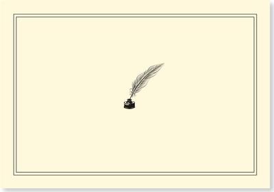 Quill Pen and Ink Note Cards - Peter Pauper Press (Producer)