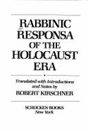 Rabbinic Respns Holocst