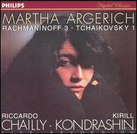 Rachmaninoff 3; Tchaikovsky 1 - Martha Argerich (piano)
