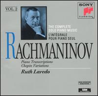 Rachmaninov: Piano Transcriptions - Ruth Laredo (piano)