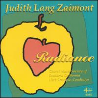 Radiance - Joel Pressman (baritone); Kimball Wheeler (alto); Mark Hilt (piano); Martha Cowan (soprano); Theresa Diamond (glockenspiel); T�nn Boatman (tubular bells); Choral Society of Southern California (choir, chorus); Nick Strimple (conductor)